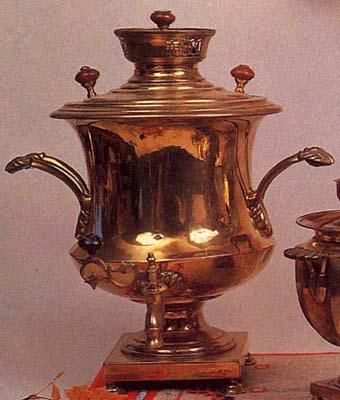 Vase-shaped samovar "Crater". 1840.