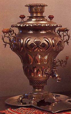 Pear-shaped samovar. Late 19th - early 20th cent.