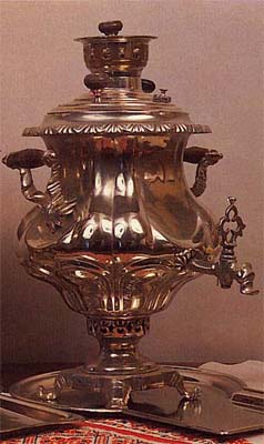 Smooth vase-shaped samovar. Late 19th - early 20th cent.